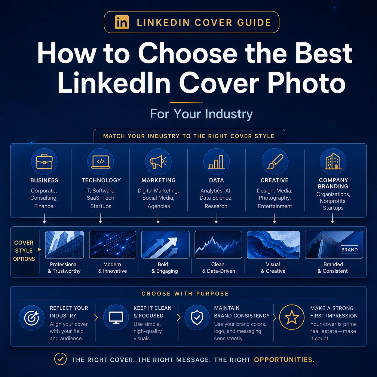 How to Choose the Best LinkedIn Cover Photo for Your Industry