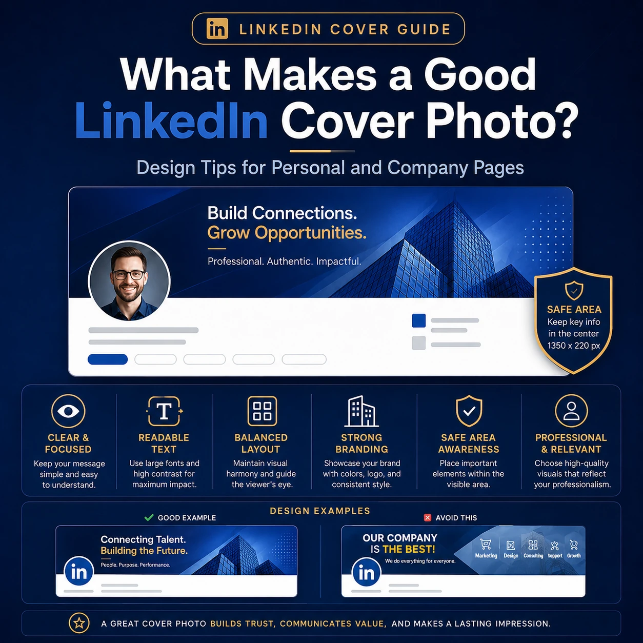 What Makes a Good LinkedIn Cover Photo? Design Tips for Personal and Company Pages