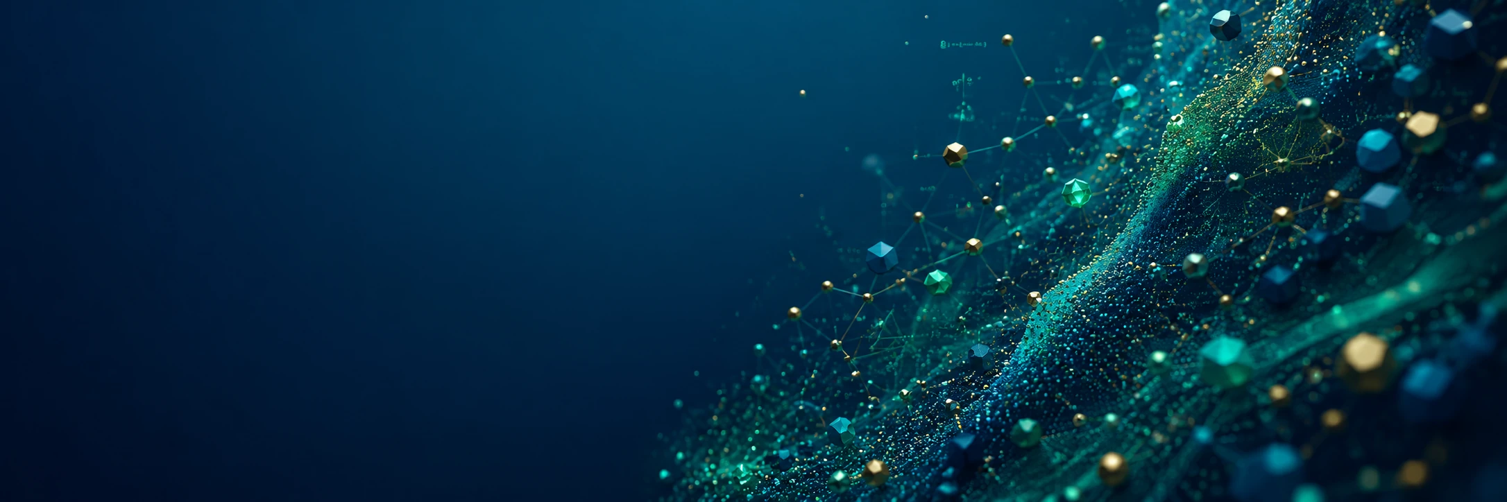 Abstract Data Essence LinkedIn cover photo for general data roles