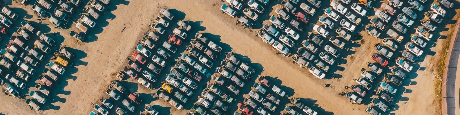 Aligned Vehicles Image