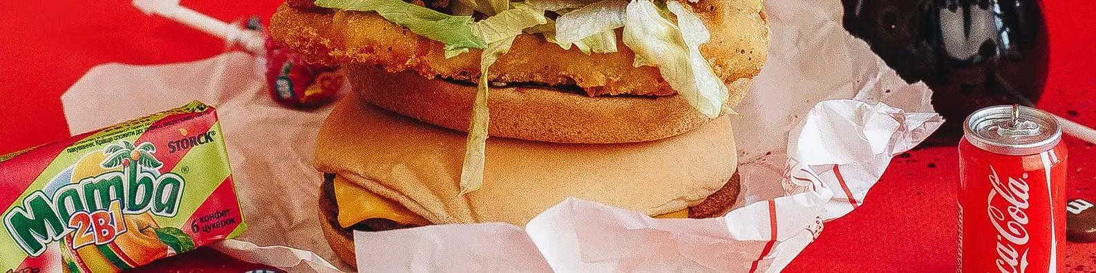 Chicken And Beef Burger Shoot