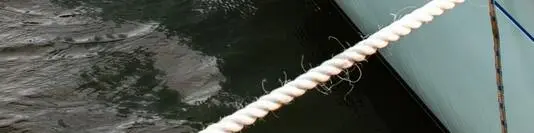 Coiled Boat Rope