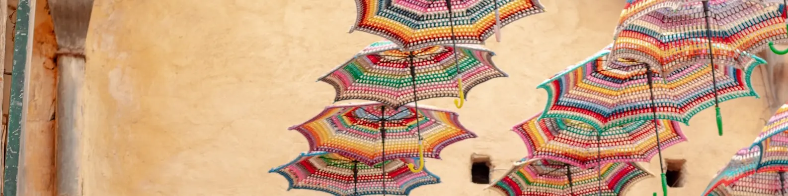 Colorful Umbrellas Photo