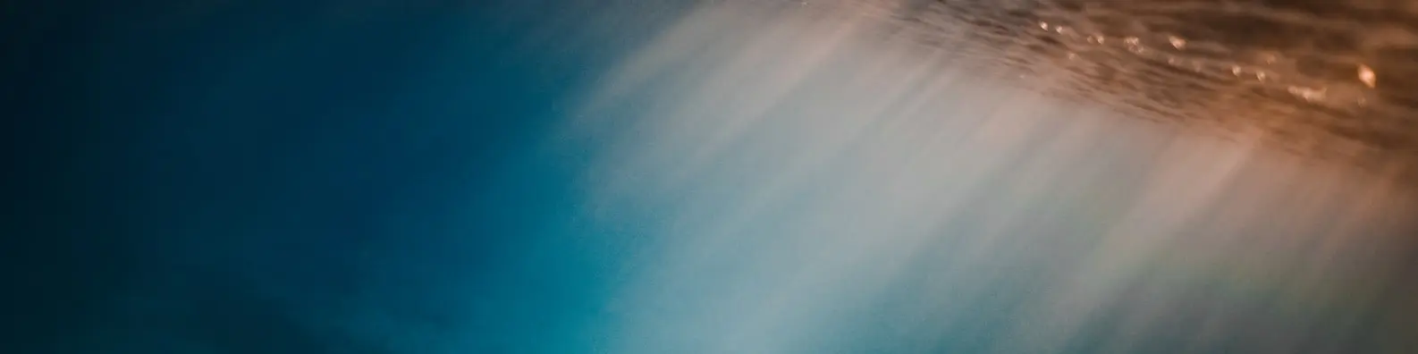 Sunlit Deep Ocean Rays Cover