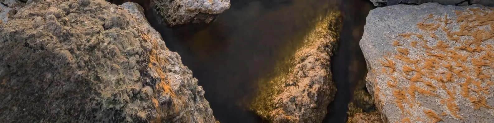 Stones Beneath Clear Water